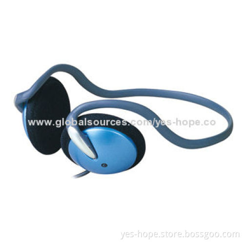 Stylish behind the neck headset for mobile phone